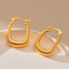 Ribbed Hoops