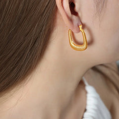 Ribbed Hoops