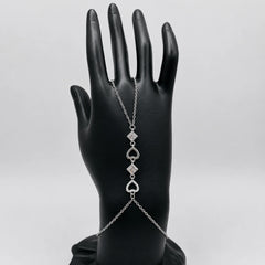 Obsidian Hand Chain