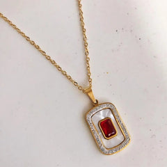 Zirconia Necklace