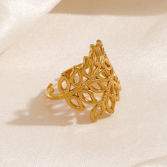 Leafy Ring