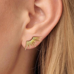 Crystaline Hoops