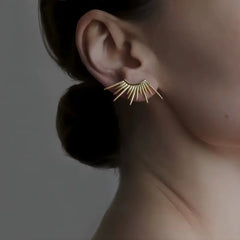 Crystaline Hoops