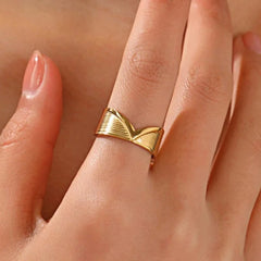 Chevron Ring