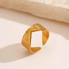Chevron Ring