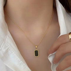 Rectangle Necklace