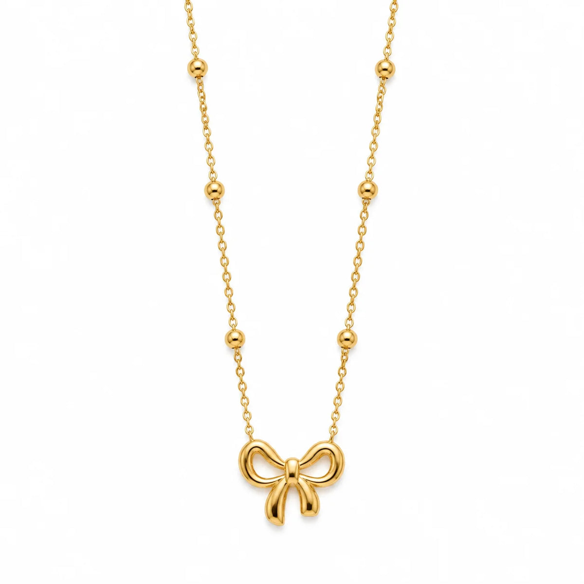 Bow Necklace