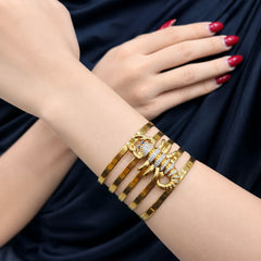Vermeil Bangle