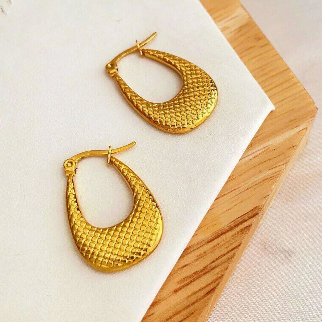 Textured Hoops