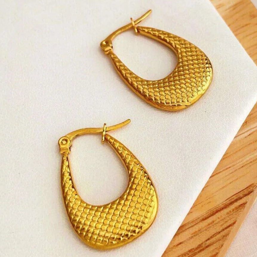 Textured Hoops