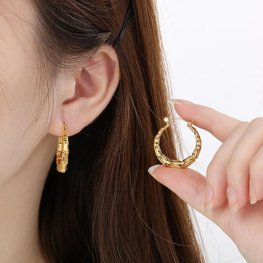 Bamboo Hoops