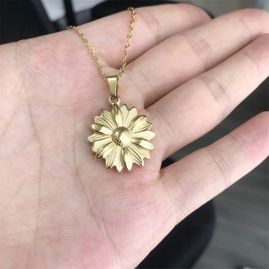 Sunflower Necklace