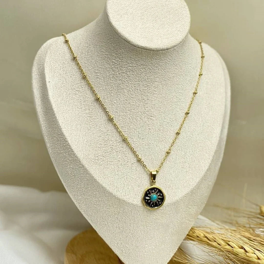 Enamel Necklace