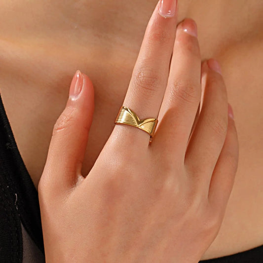 Chevron Ring