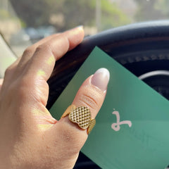 Quilted Ring